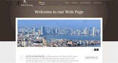 Desktop Screenshot of eletalaw.com